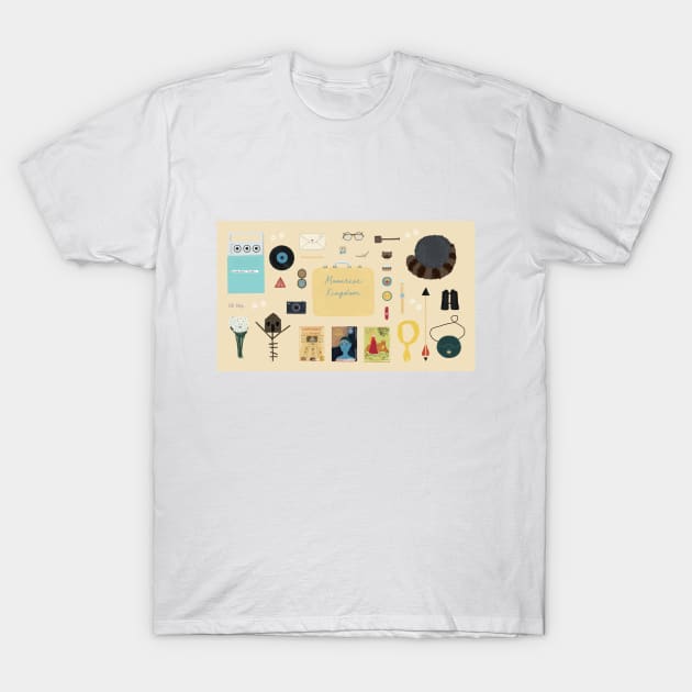 Moonrise Kingdom Suzy & Sam T-Shirt by LittleInkings